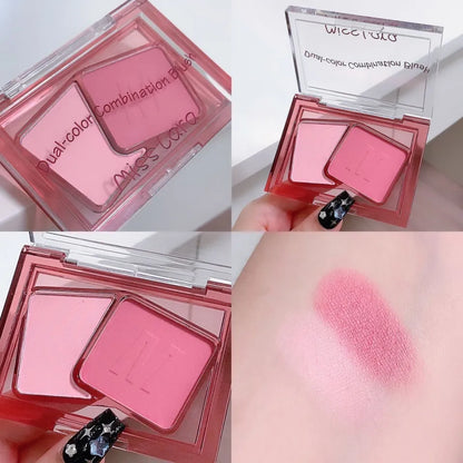 Miss Lara 2 Color Combination Makeup Highlighter Blusher MS-174