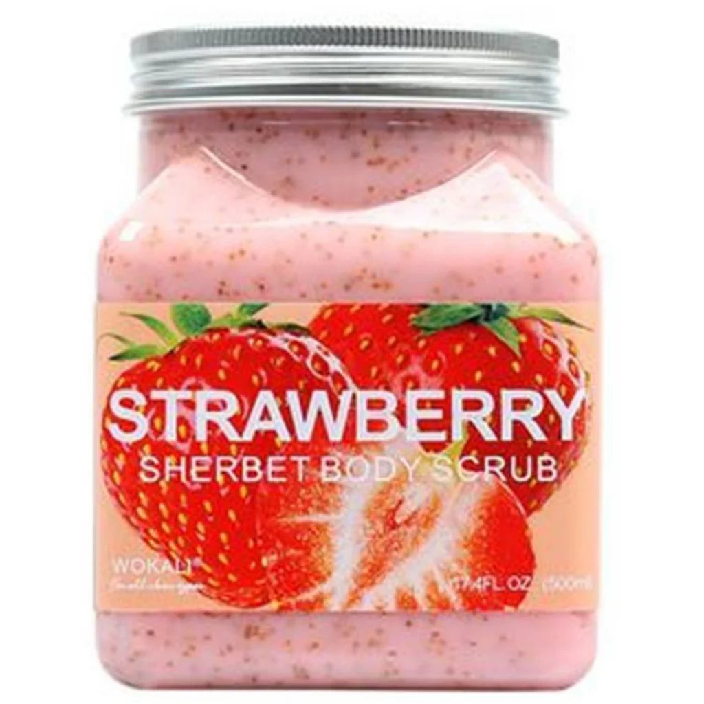 WOKALI Strawberry Sherbet Body Scrub 350ml WKL692