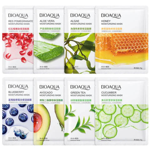 BIOAQUA Pack Of 10 - Sheet Maks- 30g X 10