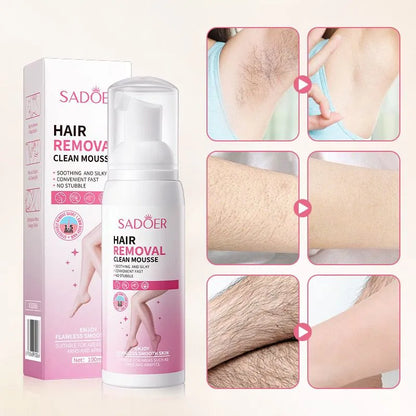 Sadoer Private Parts Hair Removal Spray Flawless Smooth Skin Permanent For Men & Women SD50066