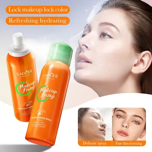 SADOER Waterproof Long Lasting Hydrating 5 Heavy Vitamin C Setting Makeup Spray-150ml