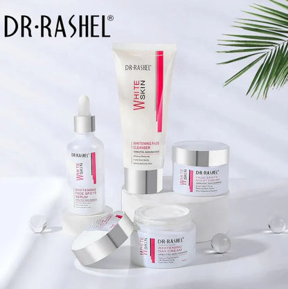 Dr.Rashel 4 PC Set Whitening Fade Dark Spots Skin Care Whitening Solution Series DRL - 1556