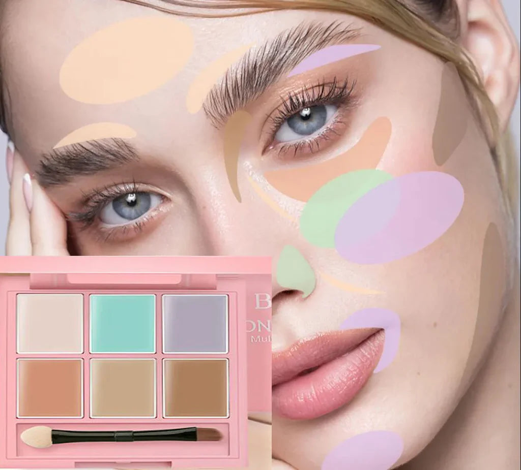 BOB 06 -Color Concealer Palette Highlighter & Face Concealer