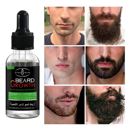 AICHUN BEAUTY Essential Beard Growth Oil 30ml - AC212-5