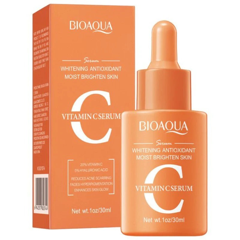 Bioaqua Whitening Skin Care Hyaluronic Acid Vitamin C Face Serum 30ml