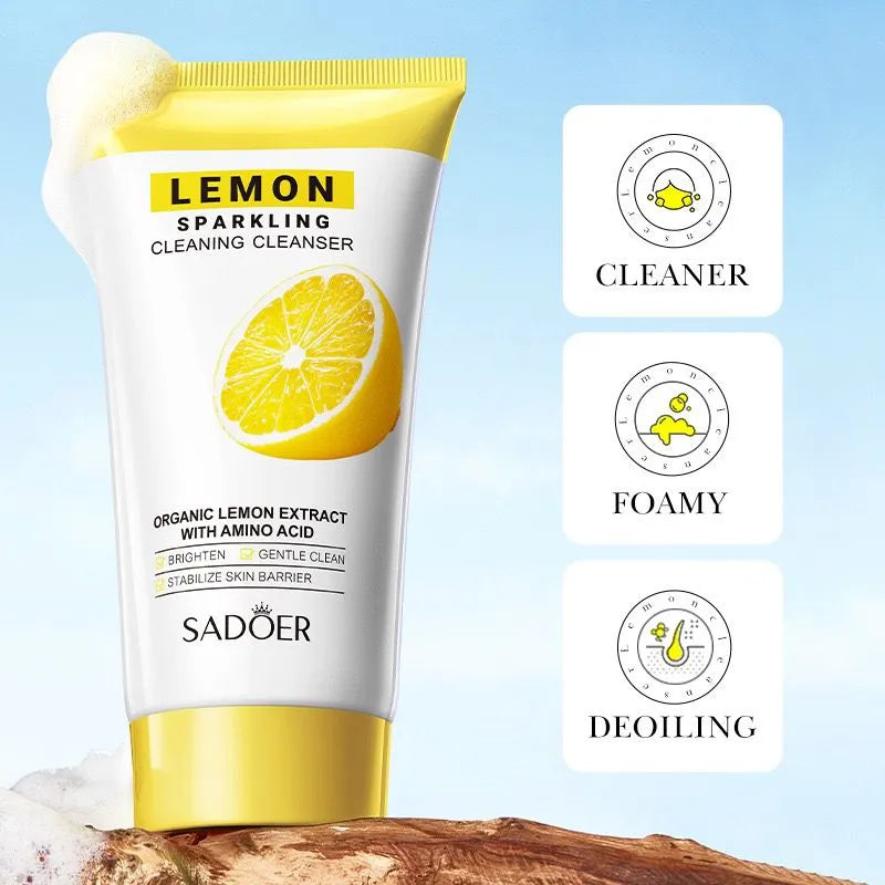 SADOER Lemon Sparkling Cleaning Cleanser With Amino Acid SD57249