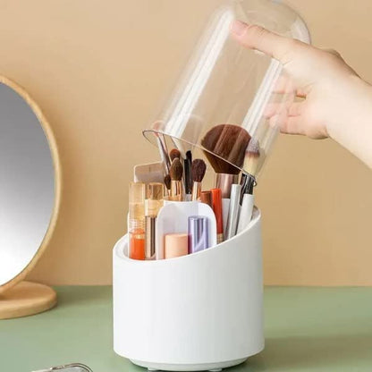 360 ° Rotating Makeup Pen Brush Storage Box Portable Lipstick Eyebrow Pen Eyeshadow Pen Brush Holder Organizer