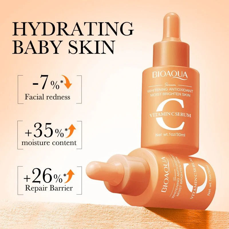 Bioaqua Whitening Skin Care Hyaluronic Acid Vitamin C Face Serum 30ml