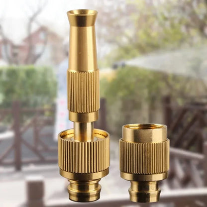 High Pressure Brass Nozzle Full Copper Material Integrated Direct Water Spray Nozzle Gun