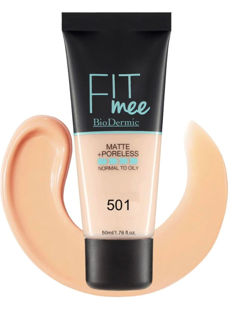 Fit Mee Matte+Poreless Liquid Foundation Tube M-895