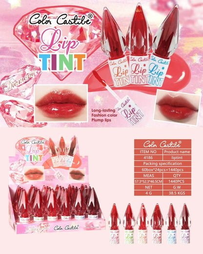 1 Pc Color Castle Long Lasting Lip Tint