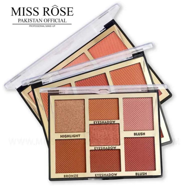 Miss Rose - 7 Colors Blush Bright Shimmer Powder 18.5g 7004-021Z12