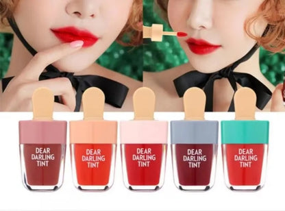 Beauty Cosmet Ice Cream Liquid Lipstick Lip Gloss , tint