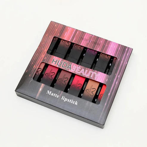 Huda Beauty Bullet Matte Lipsticks Pack of 12pcs