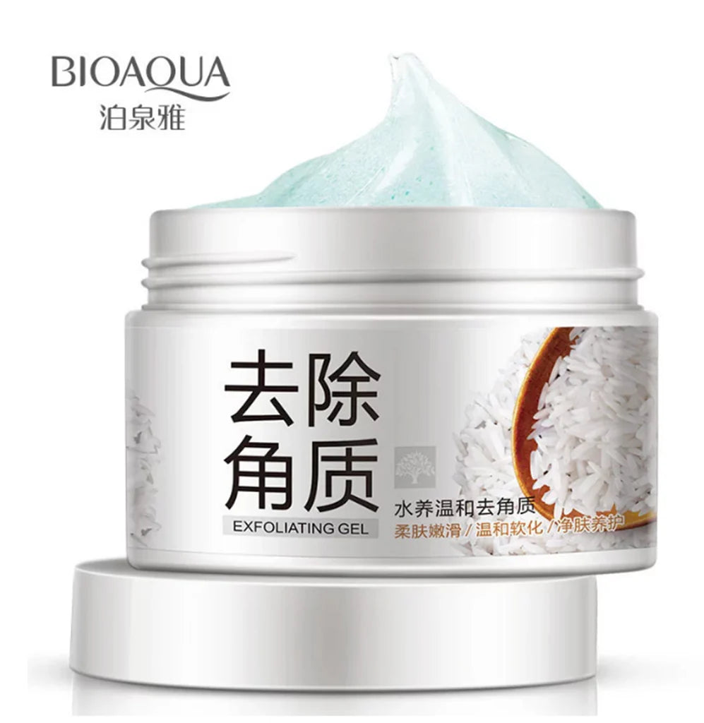 BIOAQUA Exfoliating Rice Gel Face Scrub Shrink Pores - BQY05671