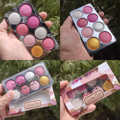 New 8 colors blush-on palette