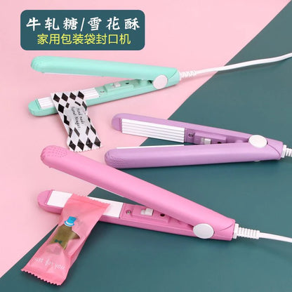 Sale Roll over or click image to zoom in Portable Mini Hair Straightener Flat Iron Hair Curler