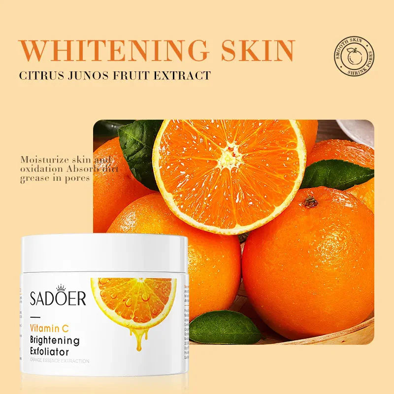 SADOER Vitamin C Brightening Orange Exfoliator 140g SD45392