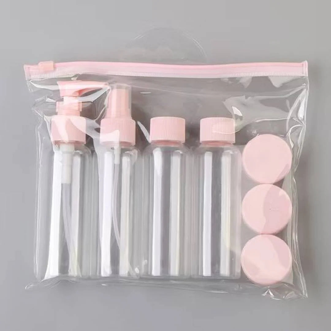 New 7pcs Cosmetics Travel Kit