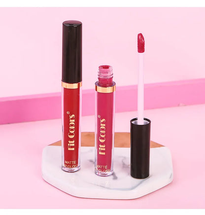 Fit Colours 6pcs Matte Lip Gloss Set