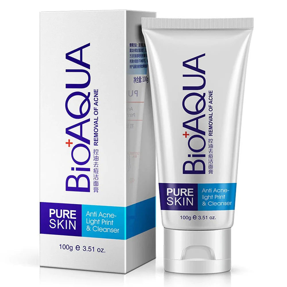 Bioaqua Acne Removal Of Acne Anti Acne Facial Acne Cleanser And Face Wash 100Ml BQY0702