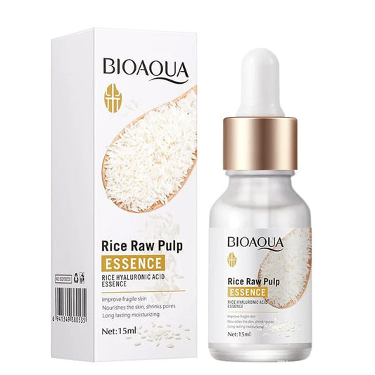 BIOAQUA Rice Serum natural moisturizing anti aging skin care face 15ml