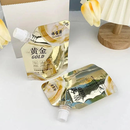 Retinol Snake Venom Peptide Gold Mask Golden Mask Moisturizing Whitening Wrinkle Fade Mud Mask Firming Skin Care 100ml HS8269