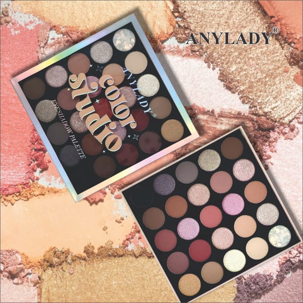 Any Lady eyeshadow palette 2 setting