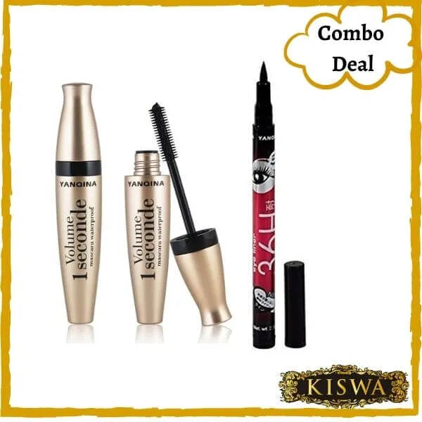 Pack of 2 Makeup Deal Eye Liner Mascara