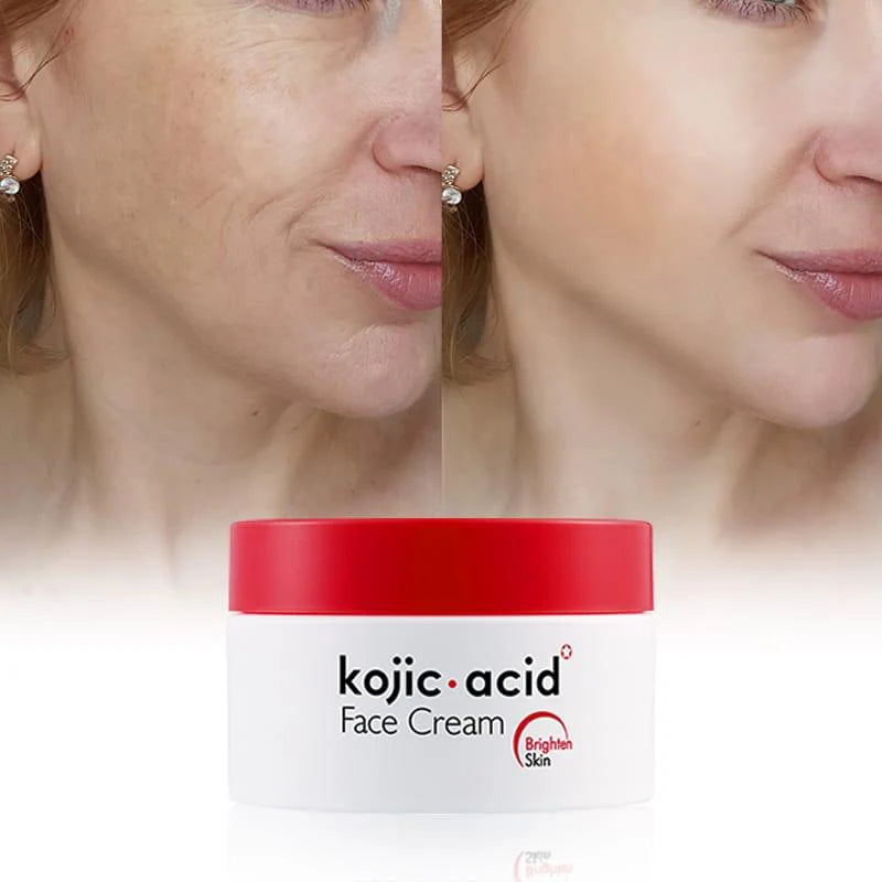 Guanjing Kojic Acid Moisturizing Face Cream Skin Glowing Cream For Dark Black Skin 50g GJ7162