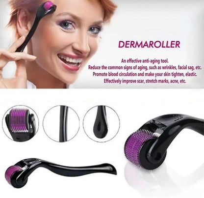 New Derma Roller 0.5 Mm 540 Needles Hair & Skin System