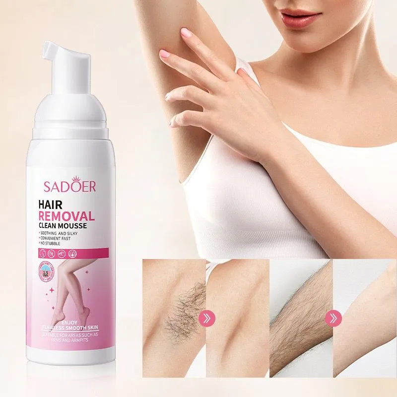 Sadoer Private Parts Hair Removal Spray Flawless Smooth Skin Permanent For Men & Women SD50066