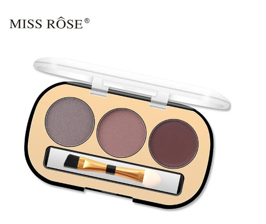 Miss Rose 3-Color Long-lasting waterproof Eyebrow Powder