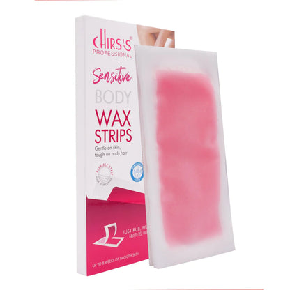 Chirs's Professional Body Wax Strips - 20 Strips (10 Double Sided)